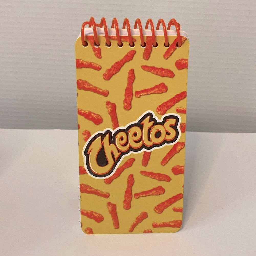 3/$15 Cheetos Mini Notepad – Yellow & Orange